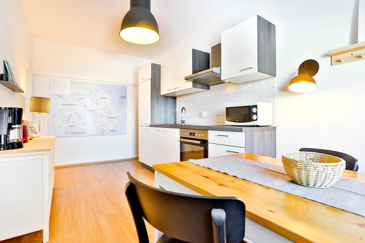 Apartments Am Bahnhof Stralsund Luaran gambar